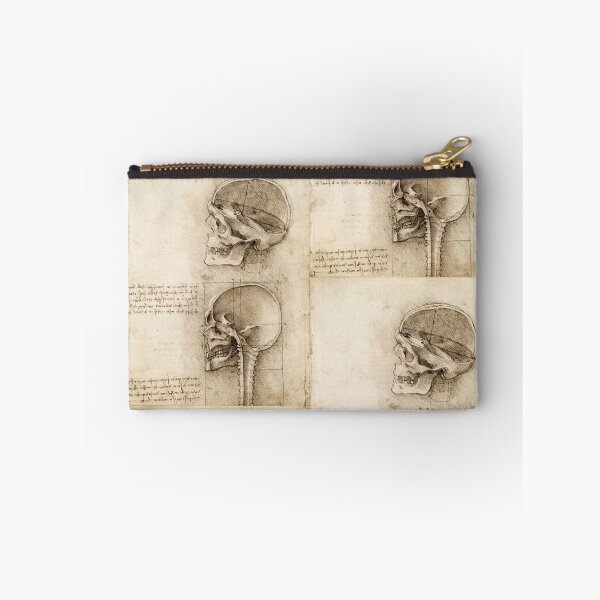 Item preview, Leonardo da Vinci Skull Anatomy Study – Renaissance Anatomical Drawing designed and sold by artofuniverse.