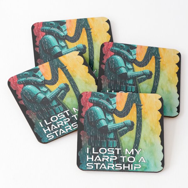 Artikelvorschau, Tanzen im Regen #39 | Ich habe meine Harfe an einen Starship Trooper verloren entworfen und verkauft von halibutgoatramb.