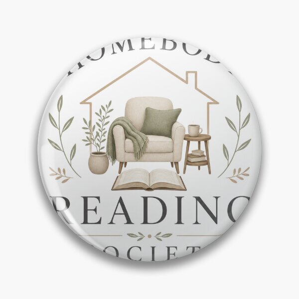 Item preview, Homebody Reading Society - Bookish Reading Design designed and sold by GoverArt.