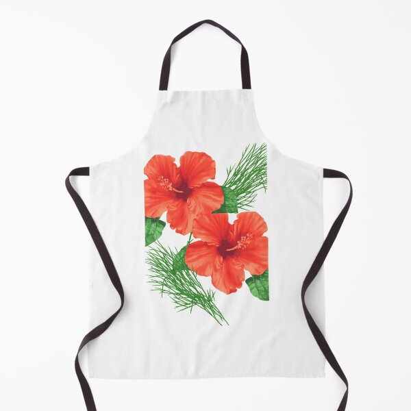 Item preview, Vibrant Red‑Orange Hibiscus Flowers designed and sold by EdgeSphere.