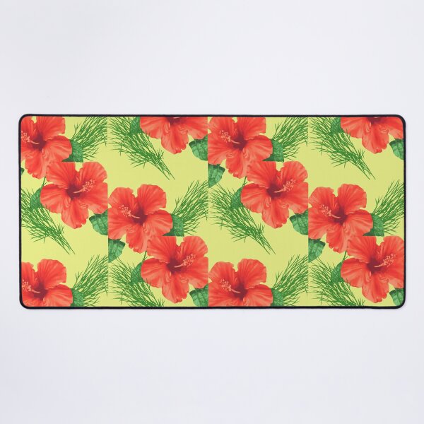 Item preview, Vibrant Red‑Orange Hibiscus Flowers designed and sold by EdgeSphere.