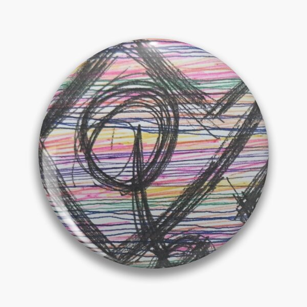 Item preview, Colorful Abstract Shapes Sketch designed and sold by JustArtSoulUK.
