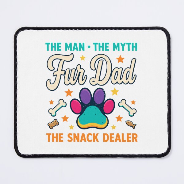 Item preview, Fur Dad Snack Dealer Funny Paw Cat Dog Father_s Day designed and sold by GiaoCalonas.
