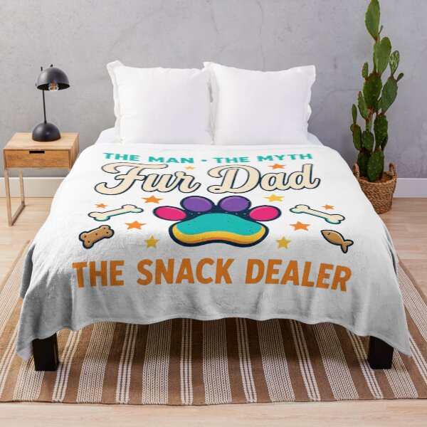 Item preview, Fur Dad Snack Dealer Funny Paw Cat Dog Father_s Day designed and sold by GiaoCalonas.
