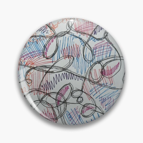 Item preview, Abstract Scribble Pen Art designed and sold by JustArtSoulUK.