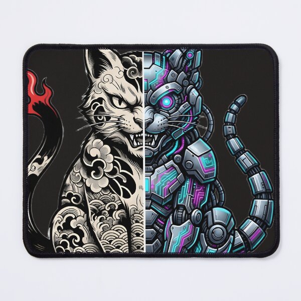Item preview, Neon Paradox: Cyber-Bakeneko Biomech Familiar designed and sold by Neo Tokio.