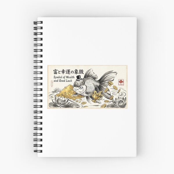 Item preview, Funny Sumi-e Goldfish Symbol of Wealth and Good Luck designed and sold by pocpoc3579.