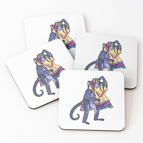 Item preview, Cool Mexican Monkey Wearing Poncho Art designed and sold by TimelessRetroCo.