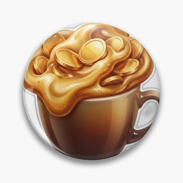 Item preview, Liquid Gold Espresso Crema Pot designed and sold by ryanguas.