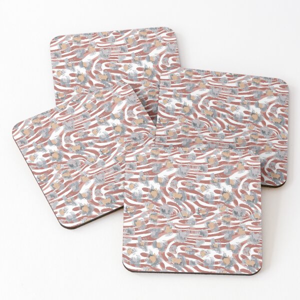 Item preview, Leopard Zebra Print Terracotta Abstract Pattern designed and sold by Zaya_art.