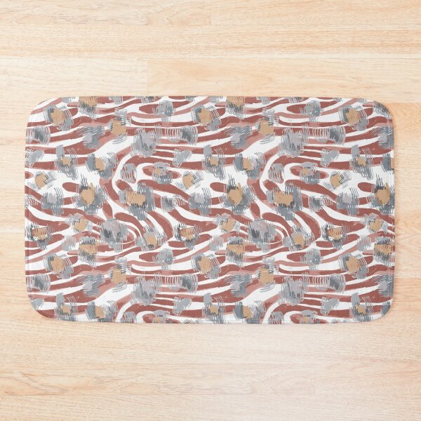 Item preview, Leopard Zebra Print Terracotta Abstract Pattern designed and sold by Zaya_art.