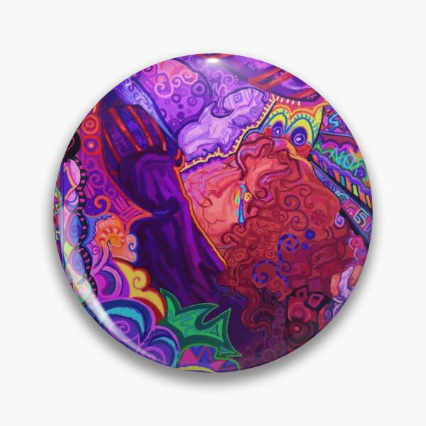 Item preview, Psychedelic Neon Romance Abstract Poster designed and sold by NoeValdric.