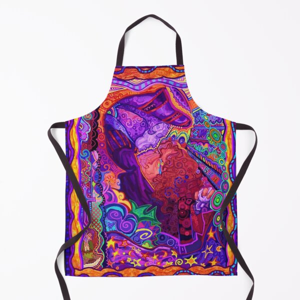 Item preview, Psychedelic Neon Romance Abstract Poster designed and sold by NoeValdric.