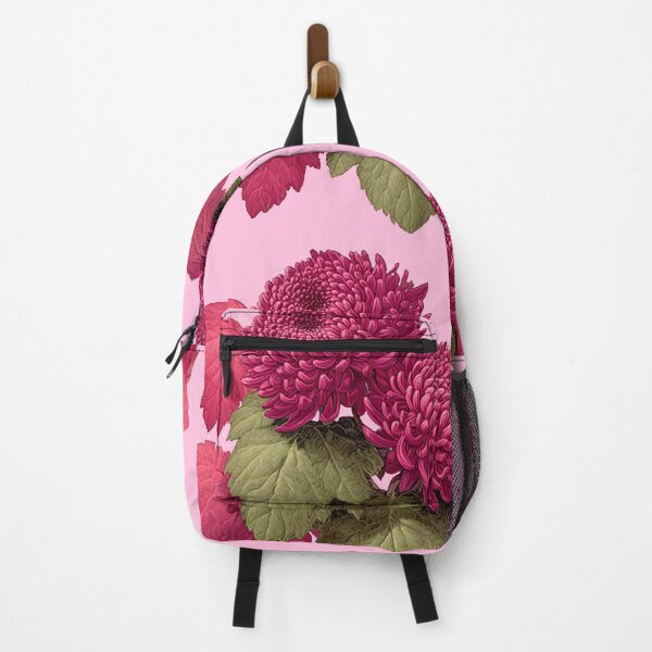 Item preview, Vintage Magenta Chrysanthemum Botanical Floral Art designed and sold by colorful-white.