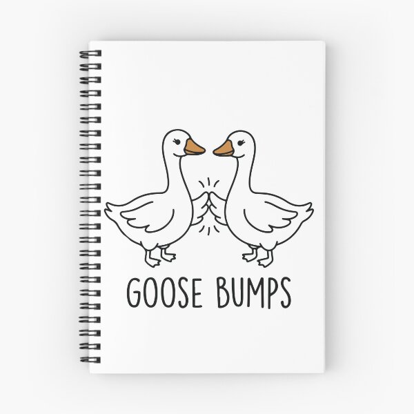 Item preview, Goose Bumps Funny High Five Pun - Cute Geese Meme designed and sold by raedattia.