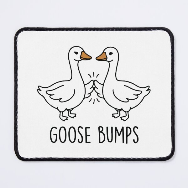 Item preview, Goose Bumps Funny High Five Pun - Cute Geese Meme designed and sold by raedattia.