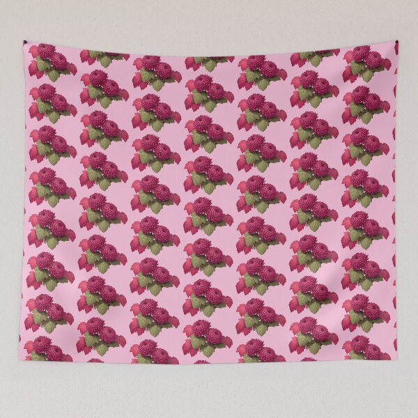 Item preview, Vintage Magenta Chrysanthemum Botanical Floral Art designed and sold by colorful-white.