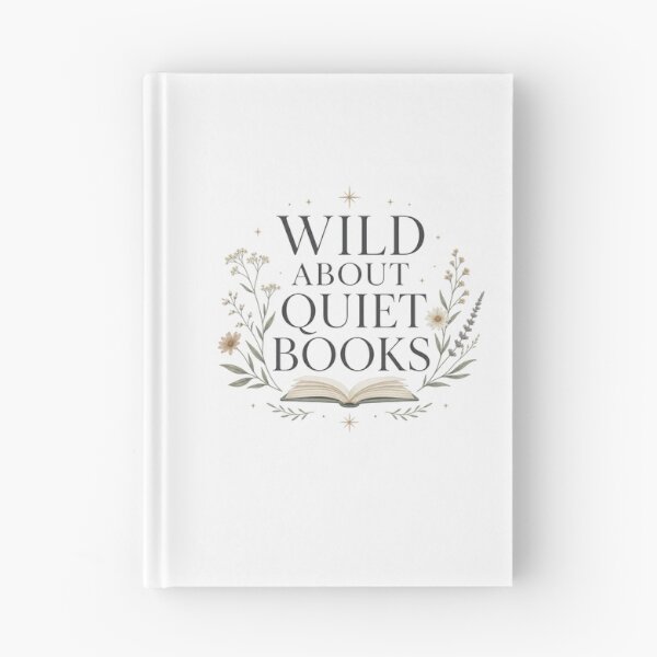 Item preview, Wild About Quiet Books - Bookish Reading Design designed and sold by GoverArt.