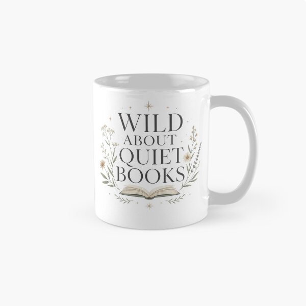 Item preview, Wild About Quiet Books - Bookish Reading Design designed and sold by GoverArt.