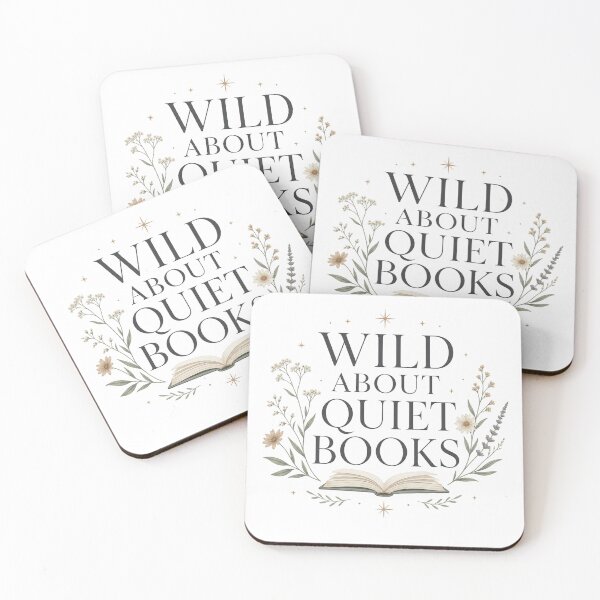 Item preview, Wild About Quiet Books - Bookish Reading Design designed and sold by GoverArt.