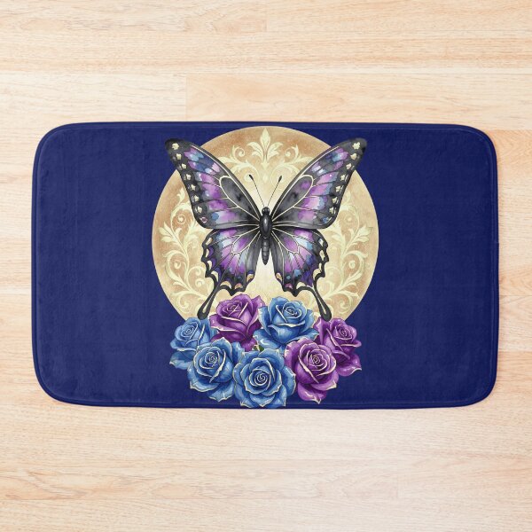 Item preview, Celestial Butterfly & Moon Roses | Witchy Watercolor Floral designed and sold by Starlett Designs.