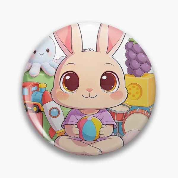 Item preview, Cute Preschool Bunny Pastel Classroom Graphic designed and sold by Wintorque.