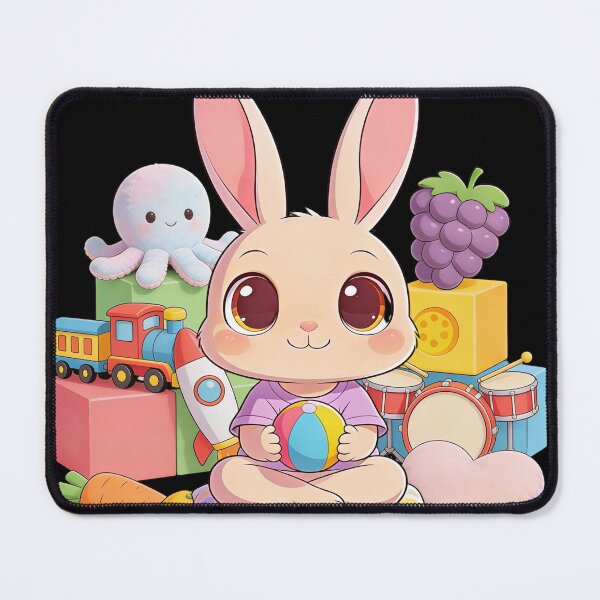Item preview, Cute Preschool Bunny Pastel Classroom Graphic designed and sold by Wintorque.