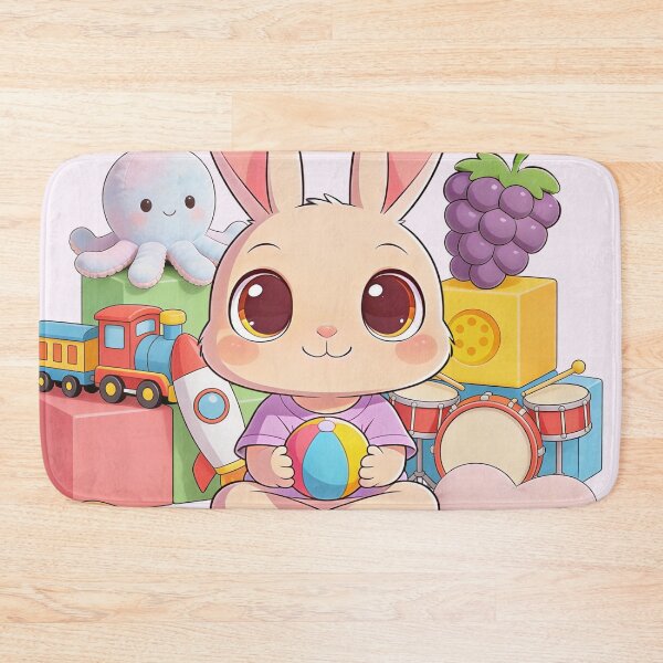 Item preview, Cute Preschool Bunny Pastel Classroom Graphic designed and sold by Wintorque.