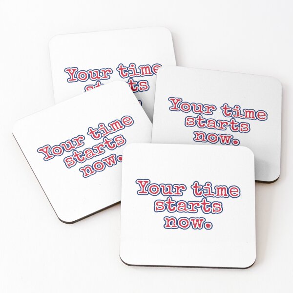 Item preview, Your Time Starts Now. (Red White Blue) designed and sold by nicarvaldcos.