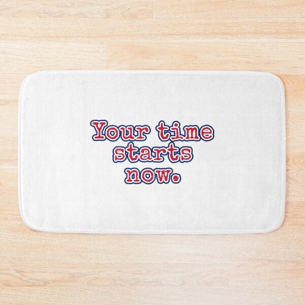 Item preview, Your Time Starts Now. (Red White Blue) designed and sold by nicarvaldcos.