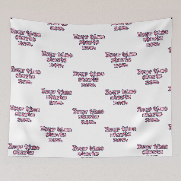 Item preview, Tu tiempo comienza ahora. (Rojo Blanco Azul) designed and sold by nicarvaldcos.