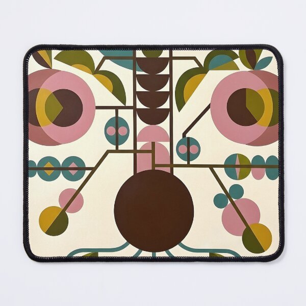 Item preview, Abstract Geometric Tree of Life Art Print | Mid Century Concrete Botanical Poster | Avant Garde Minimalist Flora Canvas designed and sold by SergioMiklos.