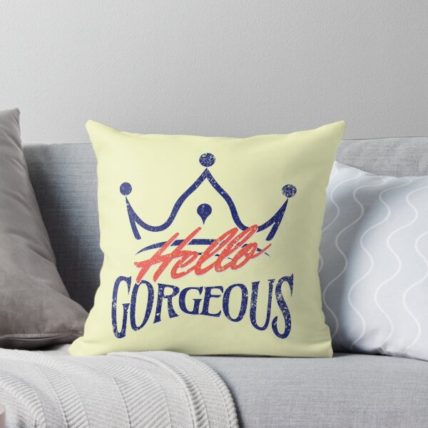 Item preview, Hello Gorgeous Crown Graphic Tee - Trendy Self Love Women Clothing designed and sold by illeN-Art-World.