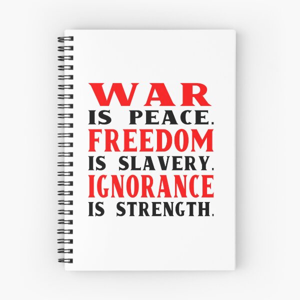 Item preview, 1984 - War is peace. Freedom is slavery. Ignorance is strength. designed and sold by RustyBLN.