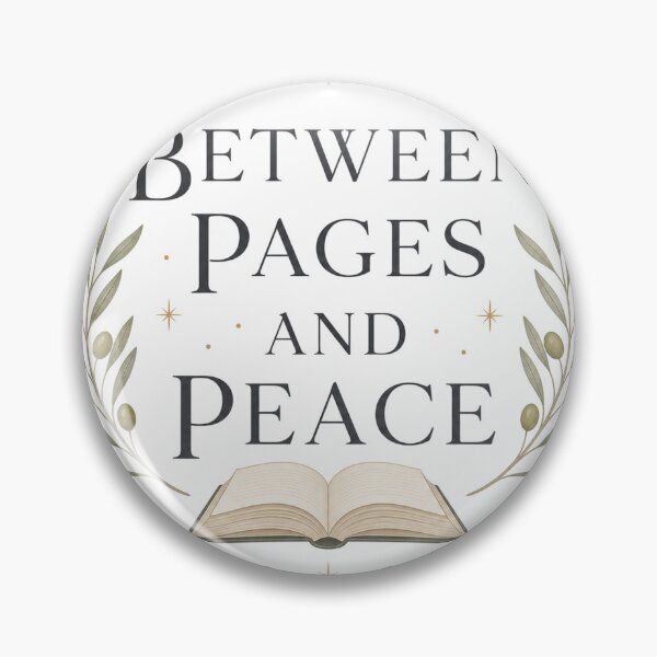 Item preview, Between Pages And Peace - Bookish Reading Design designed and sold by GoverArt.