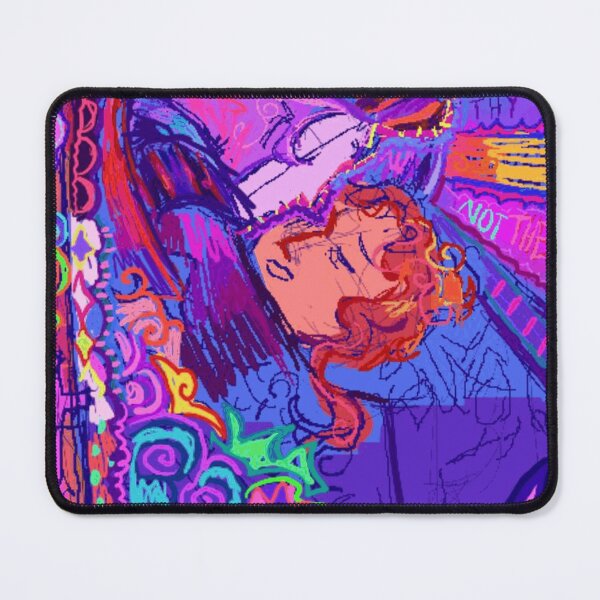 Item preview, Trippy Neon Romance Abstract Sketch designed and sold by NoeValdric.