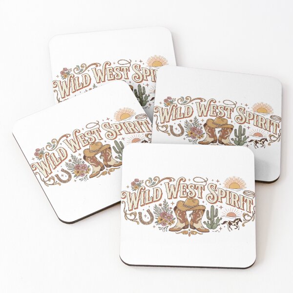 Item preview, Wild West Spirit | Vintage Western Cowboy Graphic designed and sold by Palette & Hue.