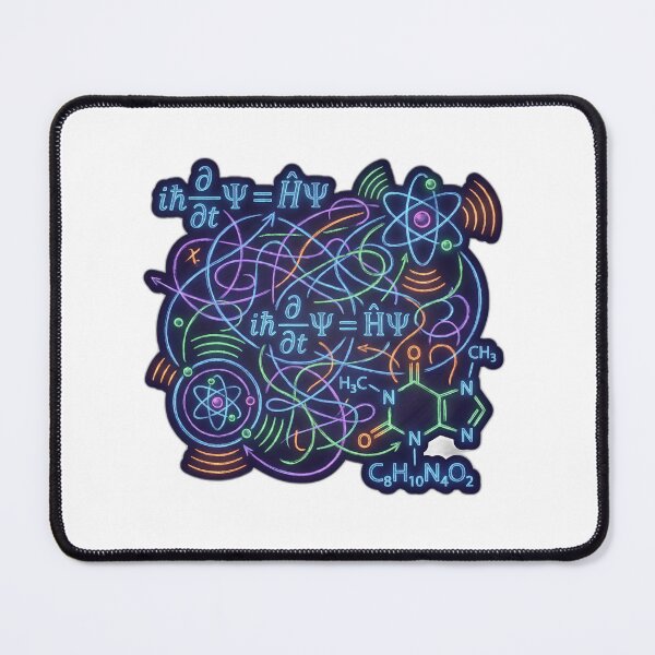 Item preview, Caffeine Half-Life Quantum Equations designed and sold by ryanguas.