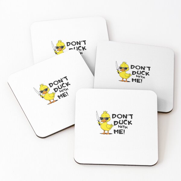 Item preview, Angry Duck with a knife warning you designed and sold by Octaner.