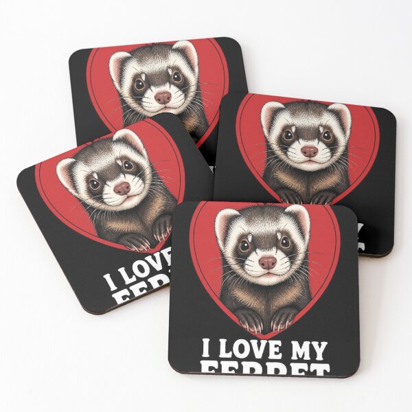 Item preview, I Love My Ferret designed and sold by SunnyDesign82.