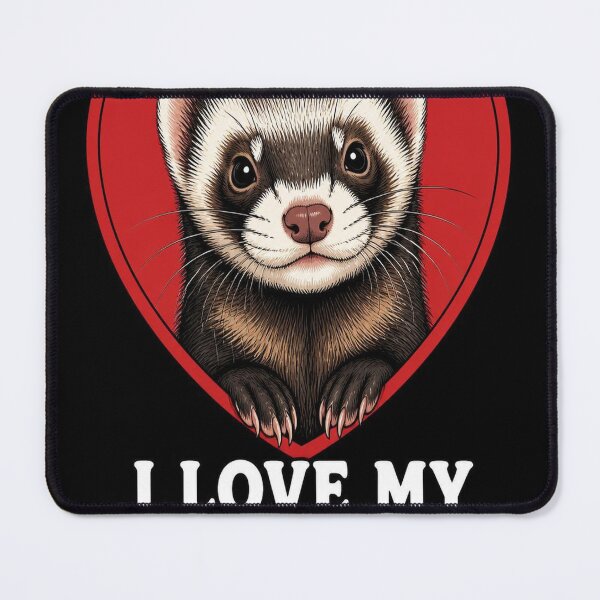 Item preview, I Love My Ferret designed and sold by SunnyDesign82.