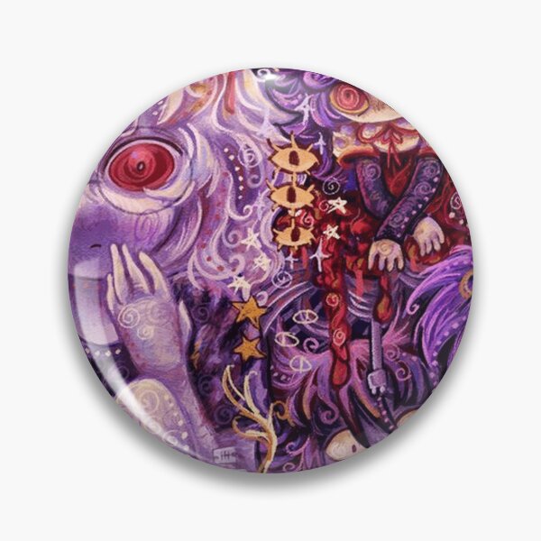 Item preview, Creepy Cute Purple Anime Girls with Red Eyes designed and sold by NoeValdric.