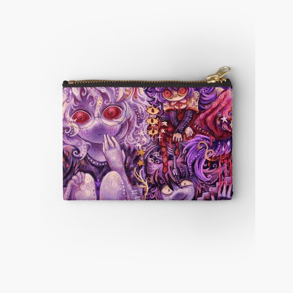 Item preview, Creepy Cute Purple Anime Girls with Red Eyes designed and sold by NoeValdric.