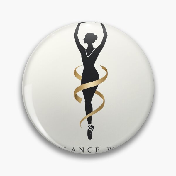 Item preview, Silhouette ballet dancer in mid-air leap. Graceful ballerina performing dynamic split jump pose. Elegant dance logo design element for branding. designed and sold by Creative88Art.