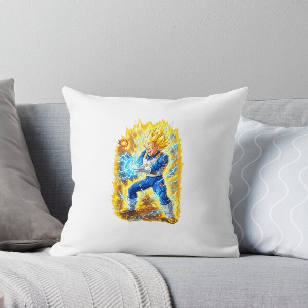 Item preview, Vegeta Super Saiyajin lanzando un cañón galico designed and sold by Octaner.