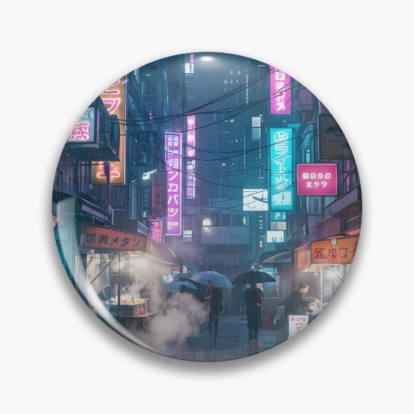 Item preview, Neon Paradox: Neo Tokyo Rain-Slicked Alley designed and sold by Neo Tokio.