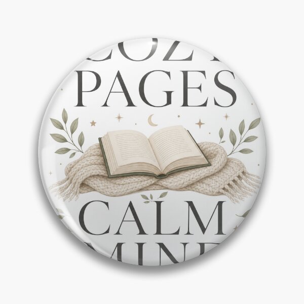 Item preview, Cozy Pages Calm Mind - Bookish Reading Design designed and sold by GoverArt.