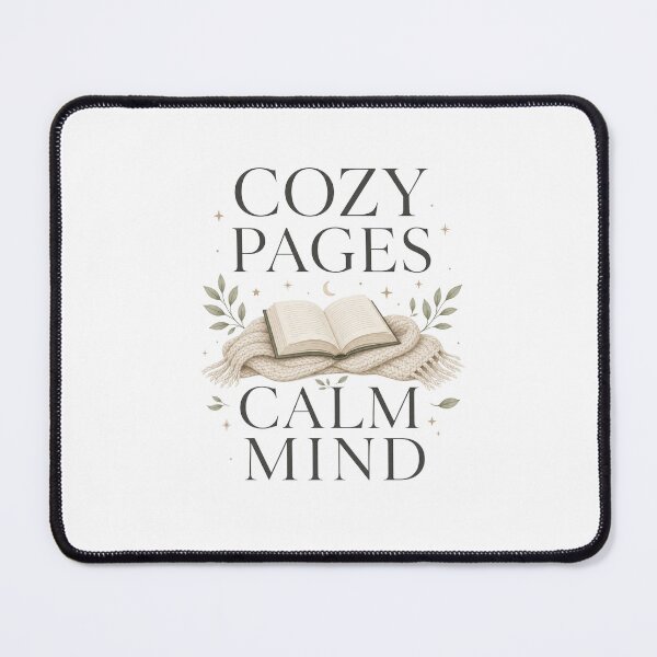 Item preview, Cozy Pages Calm Mind - Bookish Reading Design designed and sold by GoverArt.