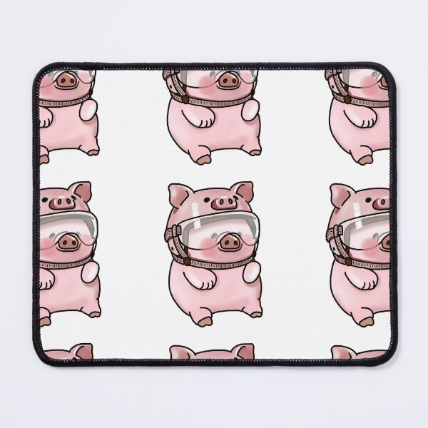 Item preview, Double Cute Piglet Sticker designed and sold by Kakon-52.