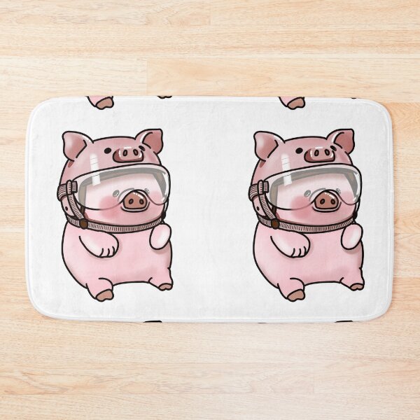 Item preview, Double Cute Piglet Sticker designed and sold by Kakon-52.